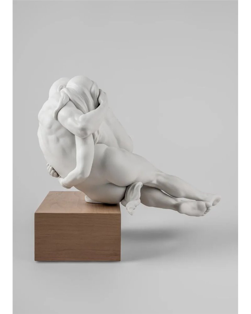 Escultura pareja Contigo