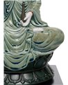 Figura Kwan Yin. Verde