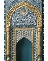 Escultura Mihrab. Verde. Serie limitada