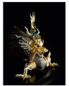 Escultura Gran Dragón. Lustre oro. Serie limitada