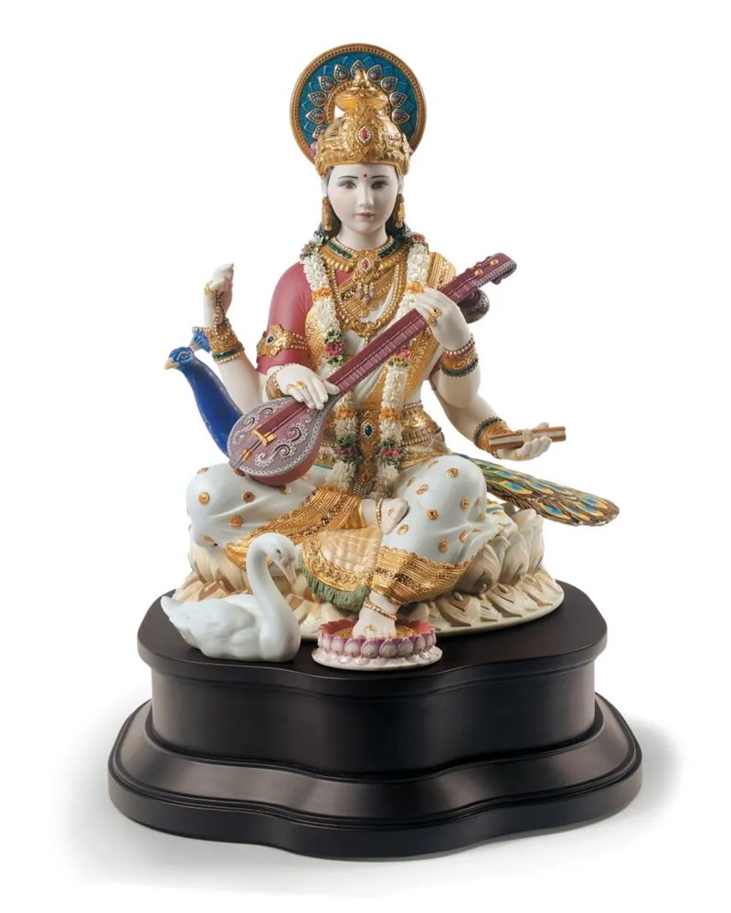 Escultura Saraswati. Serie limitada