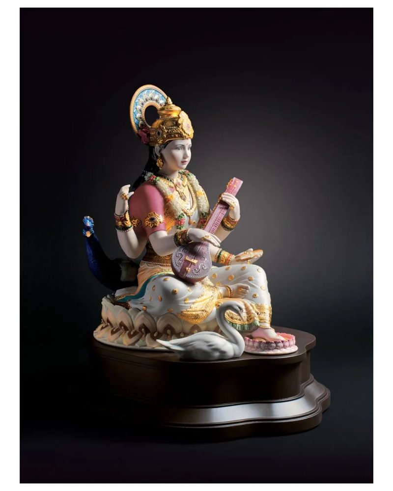 Escultura Saraswati. Serie limitada