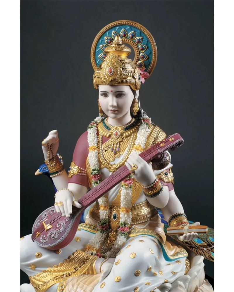 Escultura Saraswati. Serie limitada