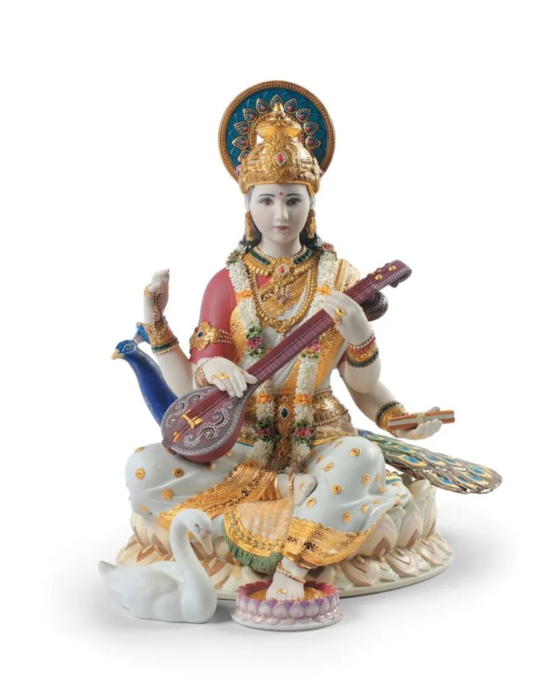 Escultura Saraswati. Serie limitada