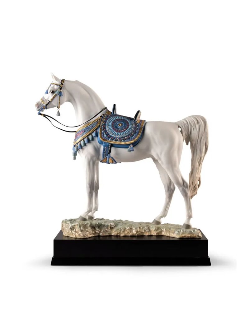 Escultura caballo Pura raza árabe. Serie limitada