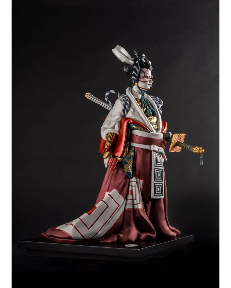 Escultura Japan-Kabuki. Serie Limitada