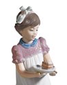 Figura Niña con tarta