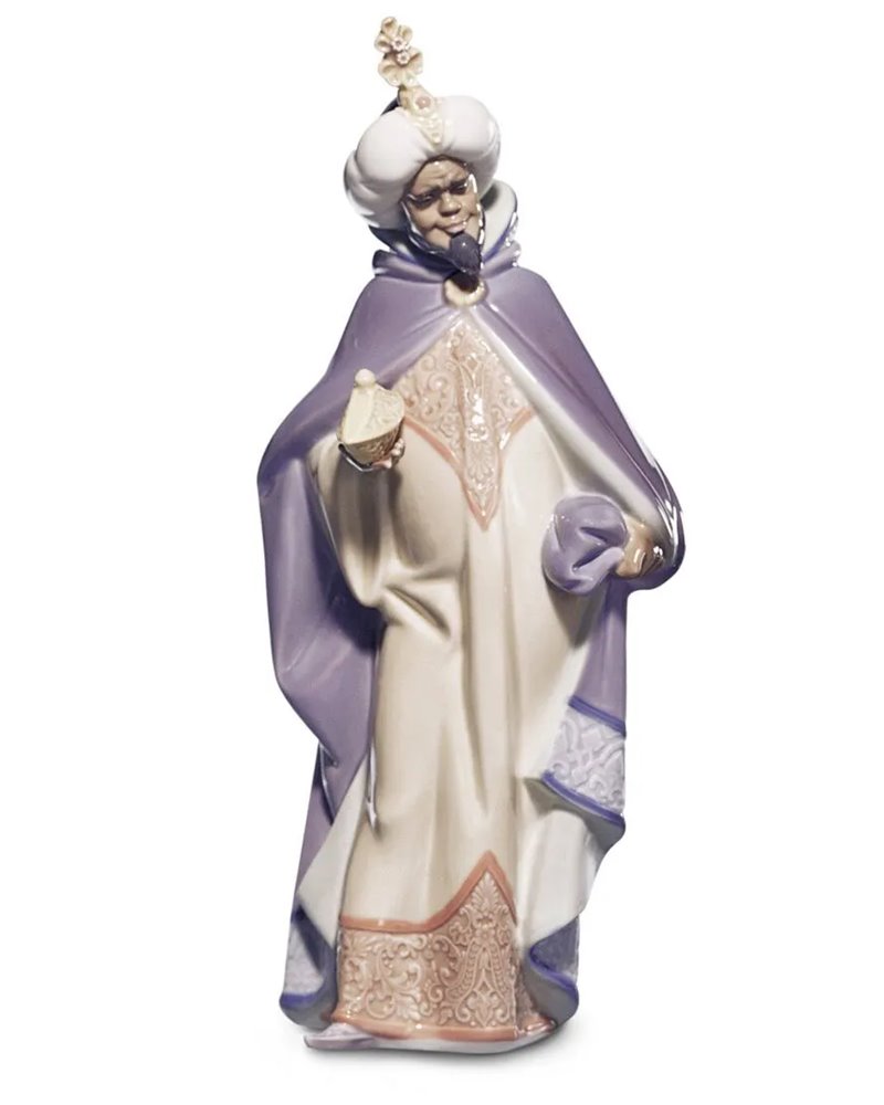 Figura Rey Baltasar en Belén-II