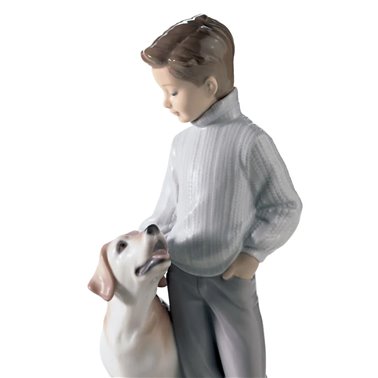 Figura niño con perro Mi...