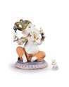 Figura Ganesha con bansuri. Serie limitada