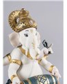 Figura Ganesha con mridangam. Serie limitada