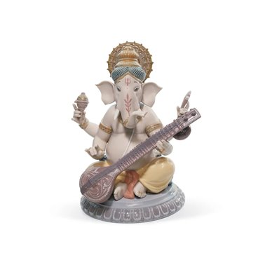 Figura Ganesha con veena