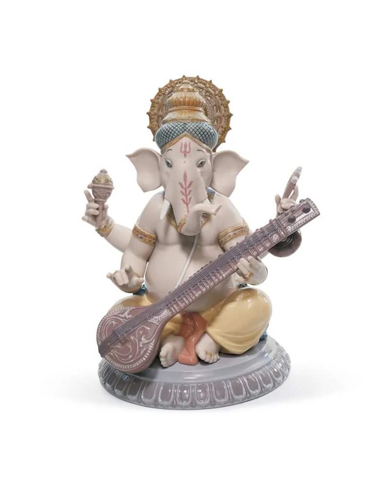 Figura Ganesha con veena