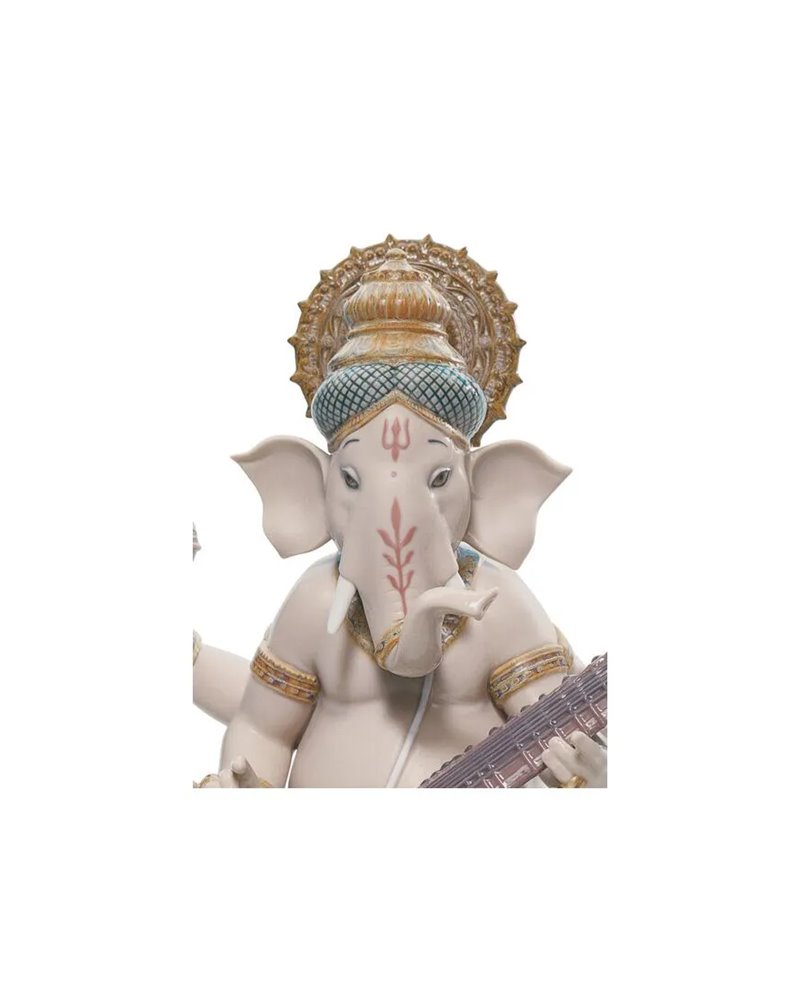 Figura Ganesha con veena