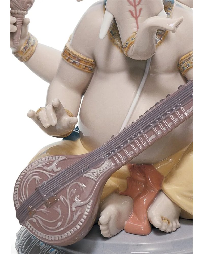 Figura Ganesha con veena