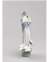 Figura virgen Madonna de las flores