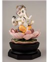 Figura Ganesha sobre loto