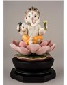 Figura Ganesha sobre loto