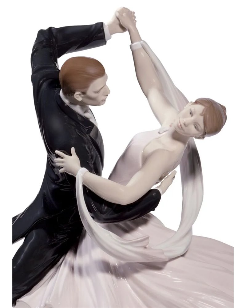 Figura pareja Foxtrot elegante. Serie limitada