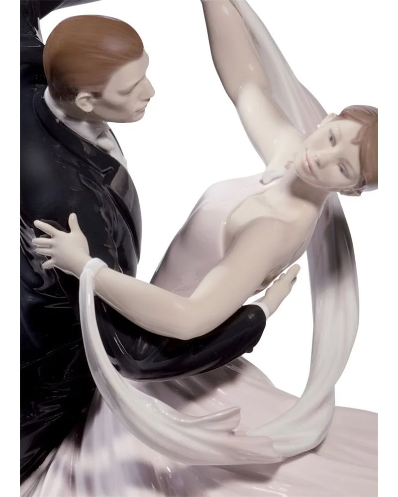 Figura pareja Foxtrot elegante. Serie limitada