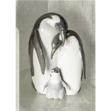 Figura Familia de pingüinos