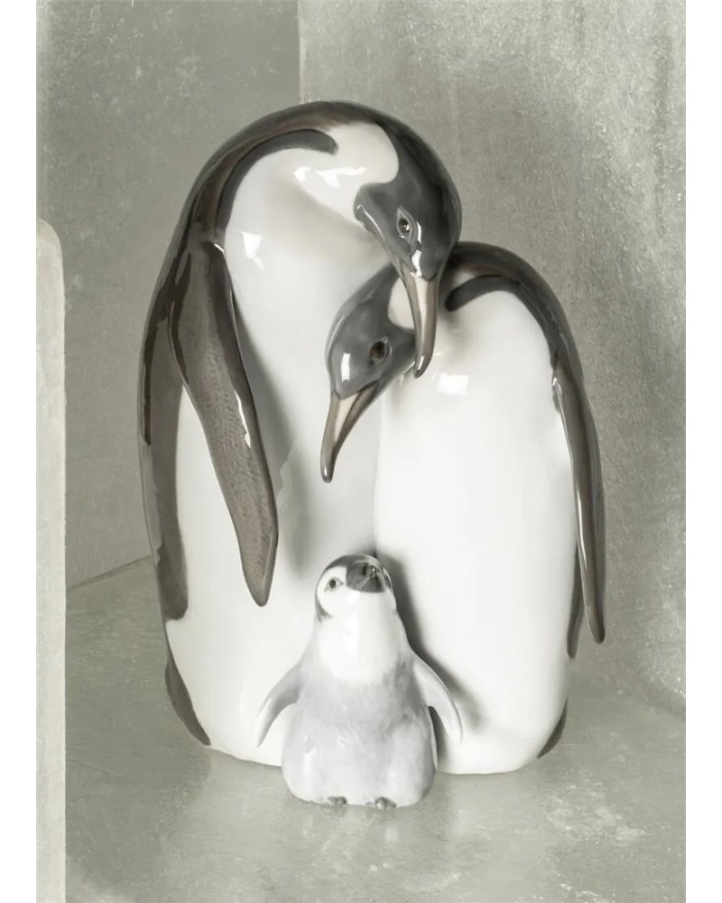 Figura Familia de pingüinos