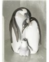 Figura Familia de pingüinos