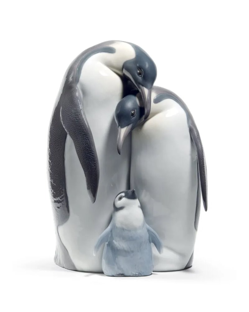 Figura Familia de pingüinos