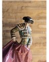 Escultura Maestro torero. Traje verde. Serie limitada