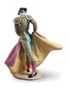 Escultura Maestro torero. Traje verde. Serie limitada