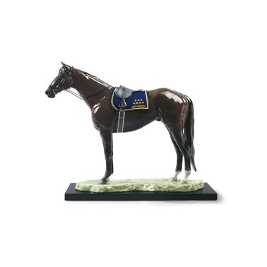 Escultura caballo Deep Impact. Serie limitada Brillo