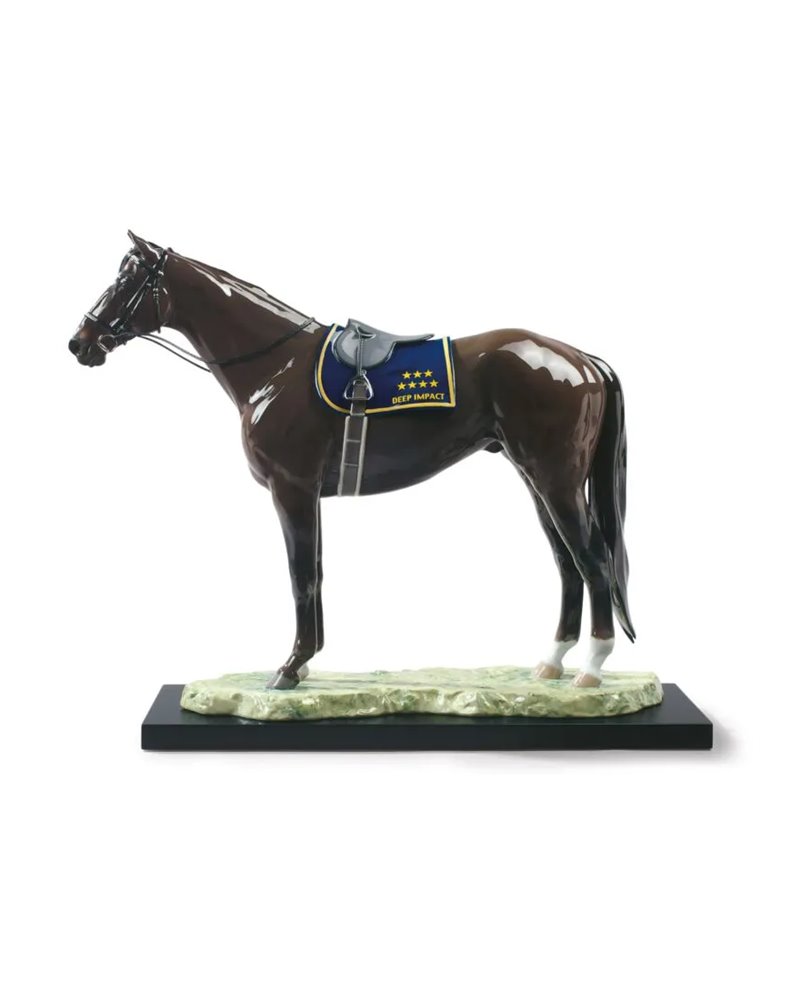 Escultura caballo Deep Impact. Serie limitada Brillo