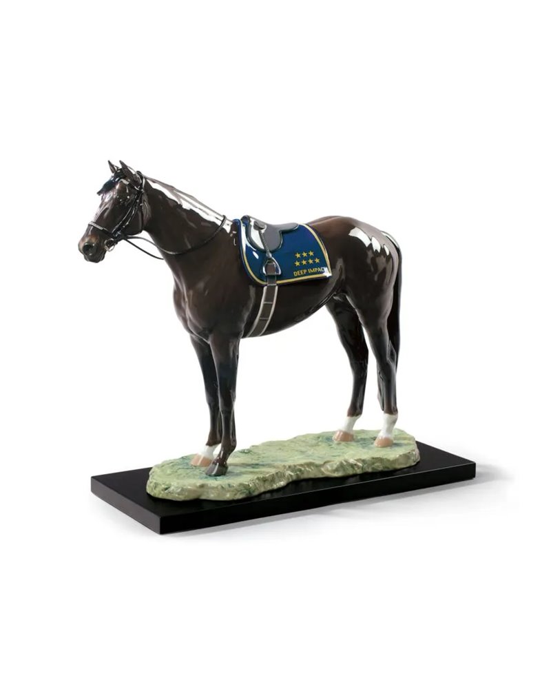 Escultura caballo Deep Impact. Serie limitada Brillo