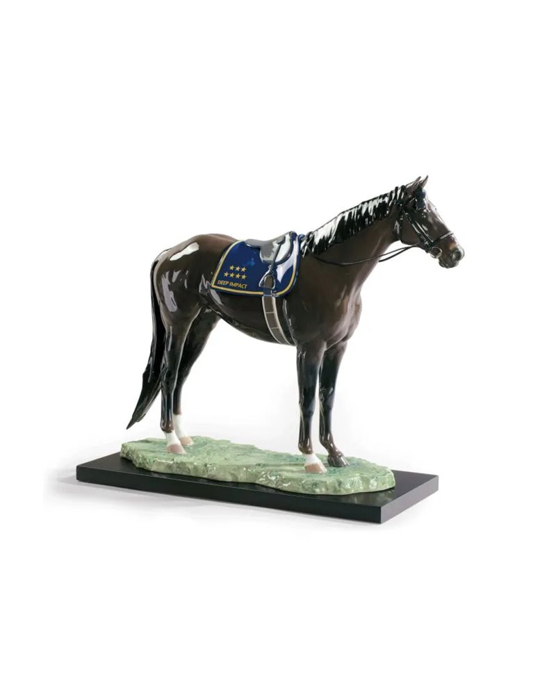 Escultura caballo Deep Impact. Serie limitada Brillo