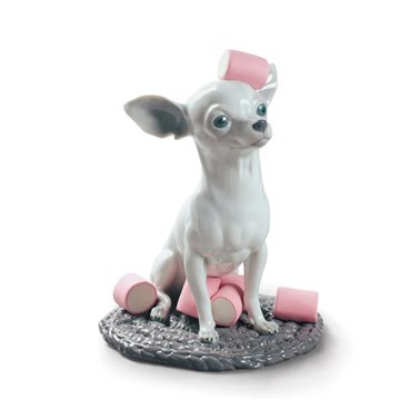 Figura perro Chihuahua con Marshmallows