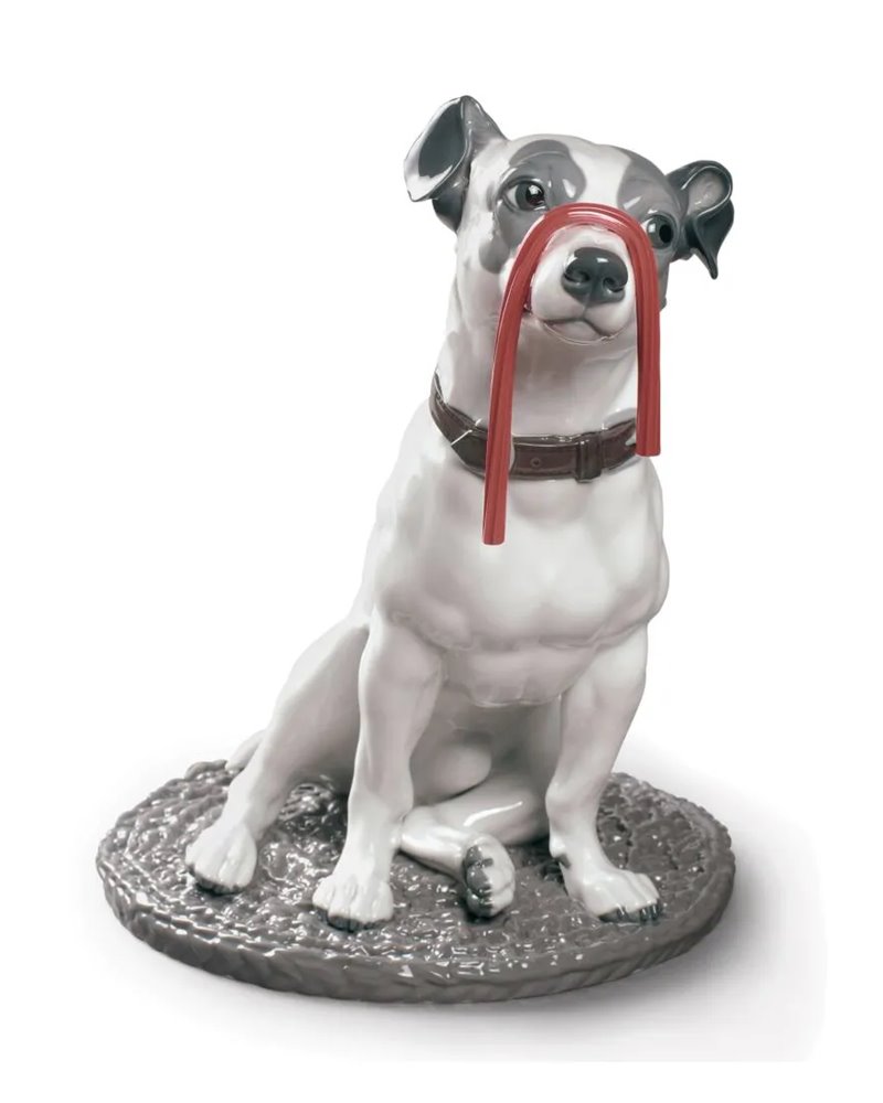 Figura perro Jack Russell con regaliz