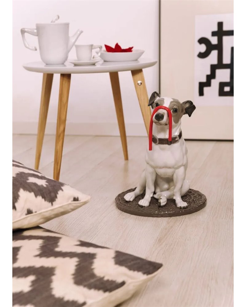 Figura perro Jack Russell con regaliz