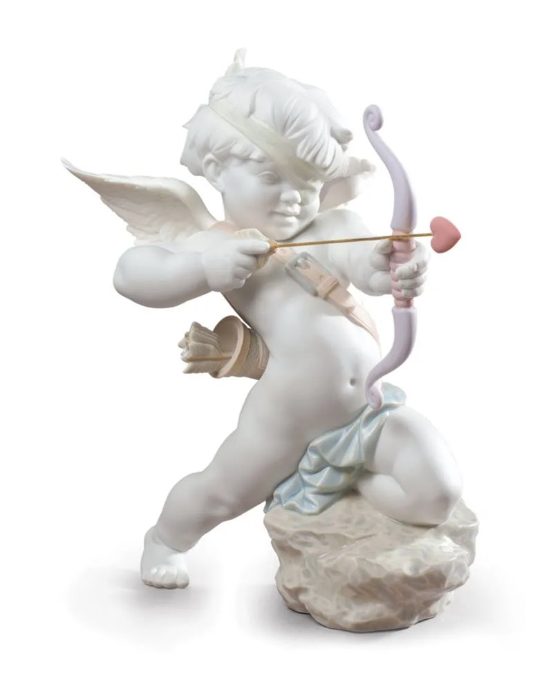 Figura ángel cupido Directo al corazón