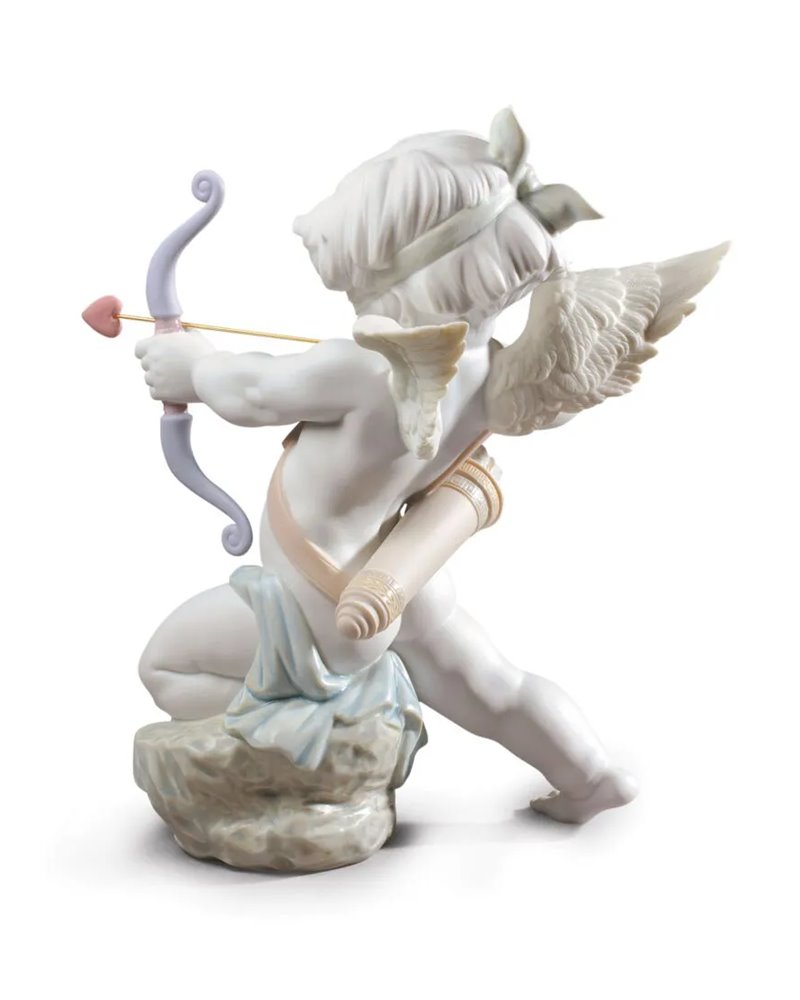 Figura ángel cupido Directo al corazón