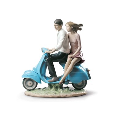 Figura pareja De paseo contigo