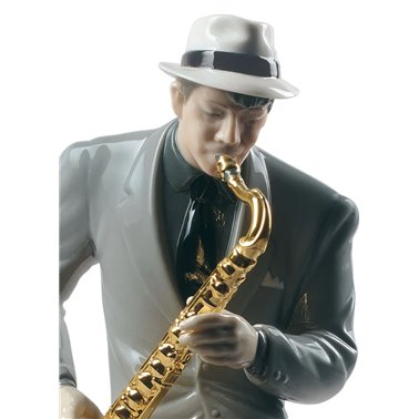 Figura músico Saxofonista de jazz