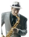 Figura músico Saxofonista de jazz