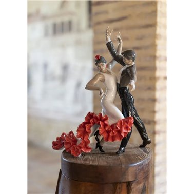 Figura pareja Baile Flamenco