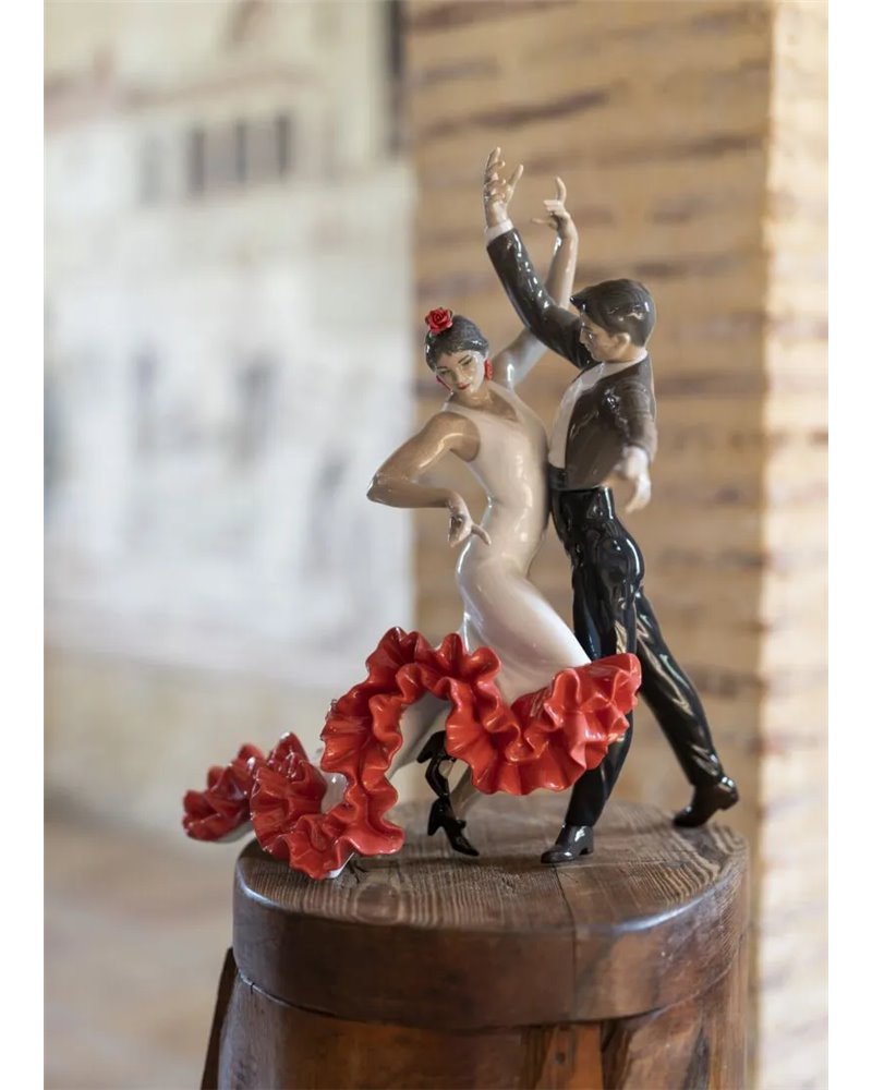 Figura pareja Baile Flamenco