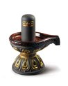 Figura Lingam. Lustre oro