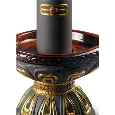 Figura Lingam. Lustre oro