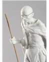 Figura Mahatma Gandhi. Blanco