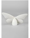 Figura Mariposa. Lustre oro y blanco