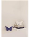 Figura Mariposa. Lustre oro y azul