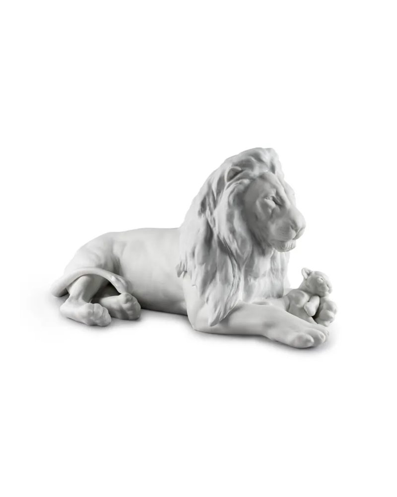 Figura León con cachorro